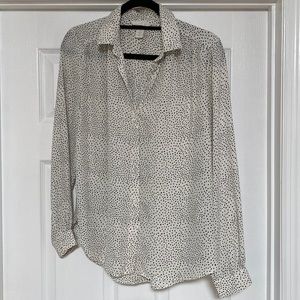 Spotted button up blouse
